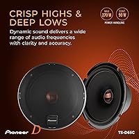 Pioneer D-Series TS-D65C 6.5” 2-Way Speakers — image 4