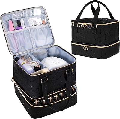 Uross Nail Polish Organizer Bag 42 Bottles