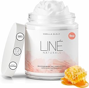 Liné Naturals Whipped Organic Grass-Fed Beef Tallow Balm - 12.63oz Review
