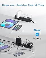 Acozvin Desk Clamp Power Strip 15FT — image 6