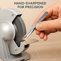 Beauty Power Ultra-Precision Professional Slant Tweezers - Matte Gray — image 4