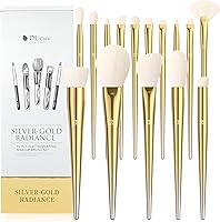 DUcare 15-Piece Makeup Brush Set with Holder — image 1