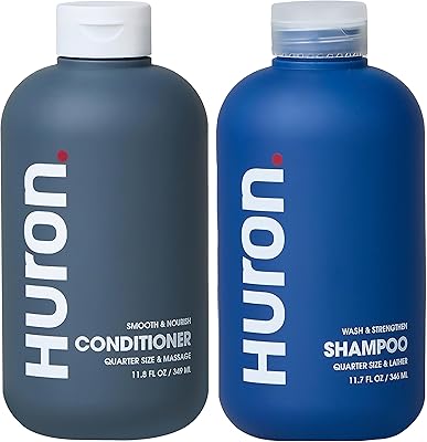 Huron Hair Duo | Nourishing Shampoo & Conditioner Set for Men