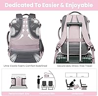 35L Travel Backpack with USB Port and 15.6-inch Laptop Compartment — image 2