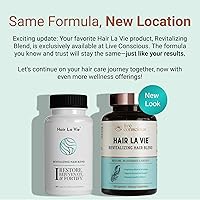 Hair La Vie Live Conscious Revitalizing Blend Hair Growth Vitamins for Women - 60 Caps — image 3