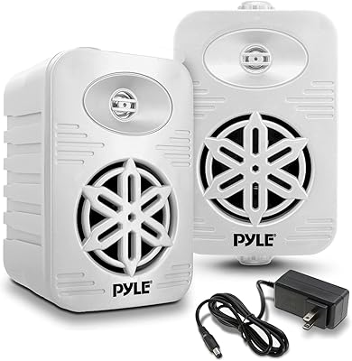 Pyle PDWRBT56WT Bluetooth Outdoor Speakers