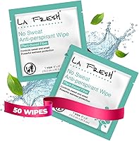 La Fresh Travel Lite Antiperspirant and Body Wipes - 50 Individually Wrapped Deodorant Wipes — image 1