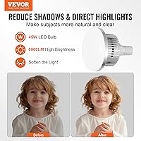 VEVOR Softbox Lighting Kit 20″ x 28″ with 30W LED Bulbs — image 2