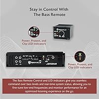 Rockville Krypton M5 3000W Mono Car Amplifier — image 5