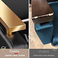 Baasha Black and Gold Salon Chair — image 6
