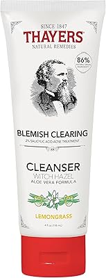 THAYERS Witch Hazel Blemish Cleanser, 4 Ounce
