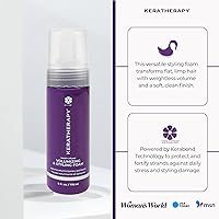 KERATHERAPY Keratin Infused Volumizing Nourishing Styling Foam, 6 fl. oz. — image 6