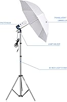 EMART Photography Umbrella Lighting Kit 200W 5500K — image 2