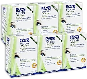 Dr. Fischer Eye Wipes - Hypoallergenic Eyelid Wipes (6 packs of 30 wipes) Review