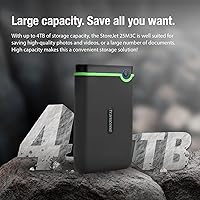 Transcend StoreJet 25M3C 4TB Portable Hard Drive — image 9