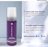 KERATHERAPY Keratin Infused Volumizing Nourishing Styling Foam, 6 fl. oz. — image 3