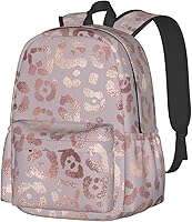 Rose Gold Leopard Skin Tote Backpack — image 8
