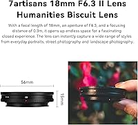 7artisans 18mm F6.3 Mark II MFT Lens — image 2