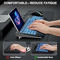 SABLUTE KM21Pro Wired Keyboard Mouse Combo — image 3