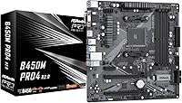 ASRock B450M PRO4 R2.0 Micro ATX Motherboard — image 1