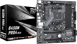 ASRock B450M PRO4 R2.0 Micro ATX Motherboard Review