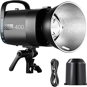 NEEWER S101-400W Strobe Flash Light Review