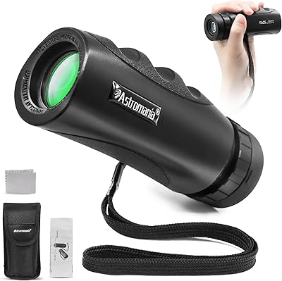 Astromania 10x25 Waterproof Compact Monocular