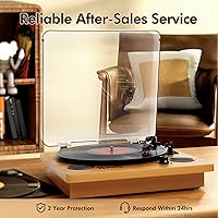 Popsky 3-Speed Bluetooth Turntable — image 6