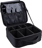 Oewoer Travel Makeup Bag 3 Layers Marble Pattern — image 1