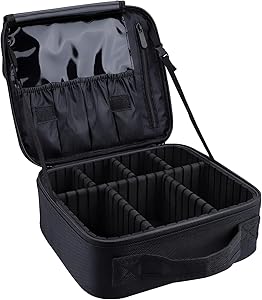 Oewoer Travel Makeup Bag 3 Layers Marble Pattern Review