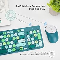 GUKJOB Wireless Keyboard and Mouse Combo — image 2