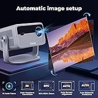 Futuzen 1080P Smart Projector with WiFi6 and Bluetooth — image 2