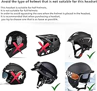 M Jiuyunmu Wireless Ski Helmet Speakers — image 5