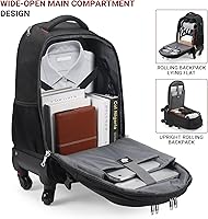 StarCloud Rolling Backpack with Wheels 18x14x8 — image 2