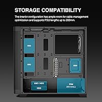 GAMDIAS GD-ATHENA M3 ATX Mid Tower Gaming PC Case — image 7