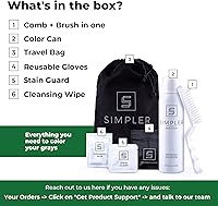 Simpler Hair Color Medium Brown Mustache and Beard Dye Kit — image 2