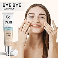 Lx Blend Bye Bye Foundation Oil Free Matte Coverage Moisturizer SPF 50 (Light) 1oz — image 3