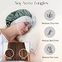 ZIMASILK 100% Mulberry Silk Bonnet for Sleeping Women — image 3