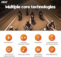 EJEAS V7 Motorcycle Helmet Bluetooth Intercom — image 2