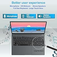 IJKKJI 17.3" Business Laptop, Celeron N95, 8GB RAM, 256GB SSD — image 5