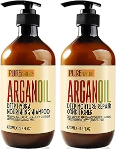 Pure Nature Lux Spa Argan Oil Shampoo and Conditioner Set Review