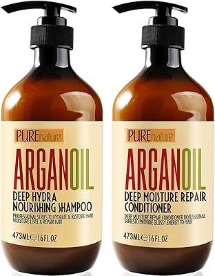 Pure Nature Lux Spa Argan Oil Shampoo and Conditioner Set