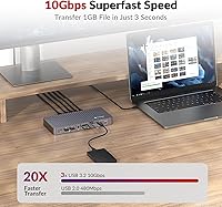 v AV Access KD-S03 13-in-1 Triple Monitor Docking Station — image 6