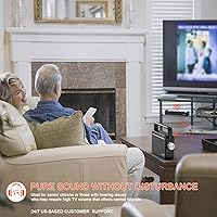 Coby CSTV130 Wireless Hearing Amplifier and TV Audio Speaker — image 6