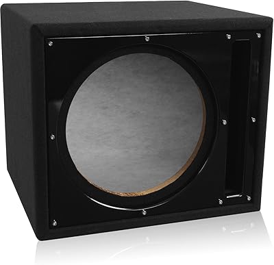 Belva BBX112BK 12″ Ported Subwoofer Box Enclosure