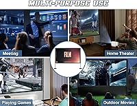 Queension 100-inch Outdoor Projector Screen with Stand — image 6