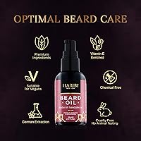 H HABIBI Amber & Sandalwood Beard Oil 2oz — image 2