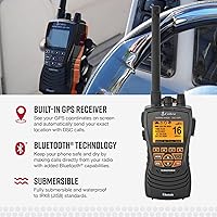 Cobra MR HH600FLTBTGPS Handheld Floating VHF Marine Radio — image 3