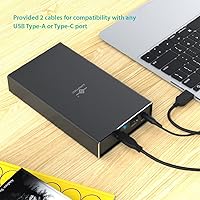 Vantec NST-371C31-BK NexStar Gx USB 3.1 Gen 2 Type-C 3.5″ SATA HDD/SSD Enclosure — image 3