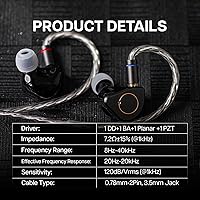 Linsoul SIMGOT SuperMix 4 Hybrid Driver Earphones — image 2